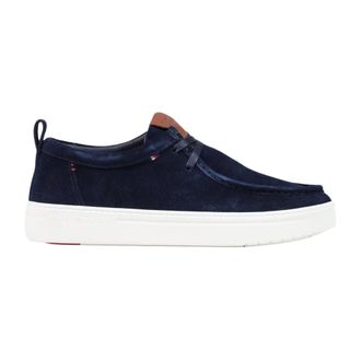 Tommy Hilfiger Heren, Schoenen, Blauw, Maat: 44 EU Leer