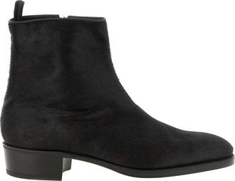 John Lobb Schoenen, Heren, Zwart, 43 EU, Enkellaarsjes