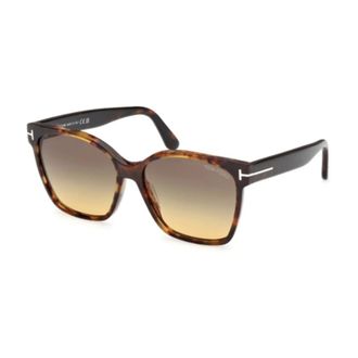 Tom Ford Sunglasses, unisex, Brown, Size: 56 MM Iris Sunglasses