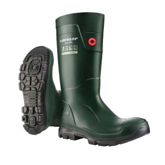 Dunlop Unisex Adult TerraPRO Purofort Wellington Boots (Green) - Size UK 11