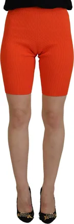 Dsquared2 Dsquared&sup2; Viscose Mid Waist Slim Fit Bermuda Womens Shorts (Pre-Owned)