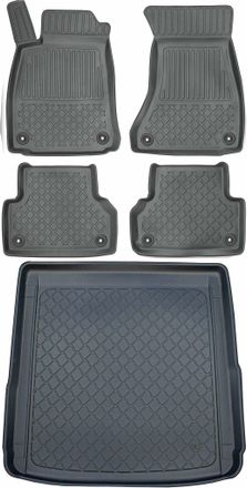 OEM Audi A4 B9 Kombi / Allroad Desde Noviembre De 2015. Juego De Alfombrillas Para Coche Y Maletero
