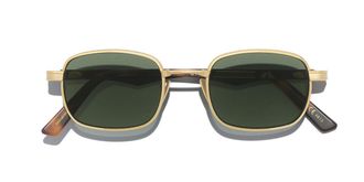 L.G.R Cactus 6815 Mens Sunglasses Gold Size 48