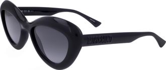 Moschino Womens 55mm Black Sunglasses MOS163-S-807-55