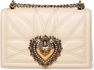 Dolce & Gabbana Bolsa Dolce & Gabbana Cream Lear