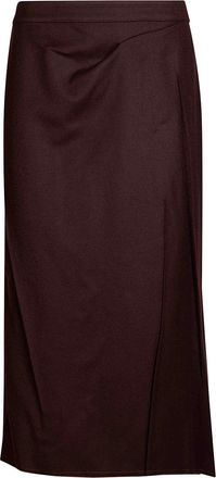 Victoria Beckham Pressed Tailored Skirt