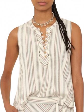 Xirena Womens Twyla Top In Ivory Sand