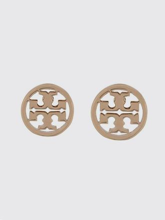 Tory Burch Brass Logo Stud Earrings