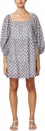 Cleobella Hattie Mini Dress In Piazze Check