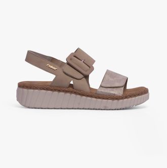 Rieker 69260-60 Womens Sandals Beige - Size UK 6.5
