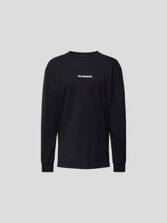 Han Kjobenhavn Longsleeve aus reiner Bio-Baumwolle in Black, Gr&ouml;&szlig;e S