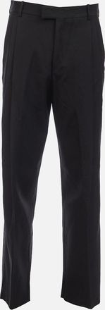 Off-white Mens Embroidered Smoking Pants - Black - Size: 28/29