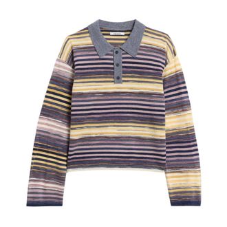 Holzweiler Polo Luna Space Yarn - Tops - Mujer - Multicolor - XS