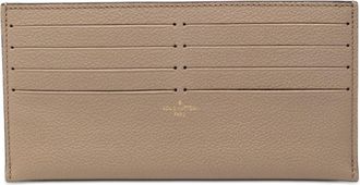 Louis Vuitton Beige Tourterelle Leather Pochette (Pre-Owned)