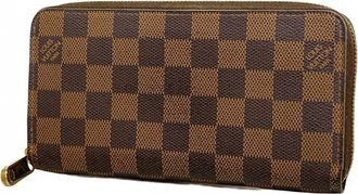 Louis Vuitton Ebene Long Wallet (Bi-Fold) (Pre-Owned)