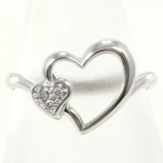 C&A White Gold White Gold (18K) Band Ring (Pre-Owned)