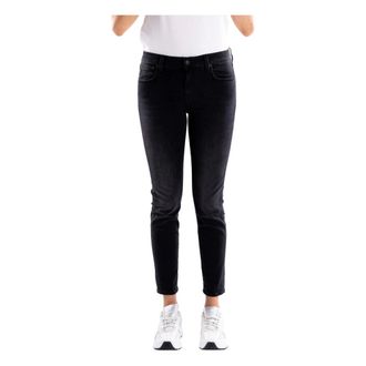 People Mujer, Vaqueros, Negro, Talla: W30
