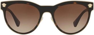 Versace Zonnebrillen - Dames - Zonnebrillen - Bruin - 54 MM - Accessoires