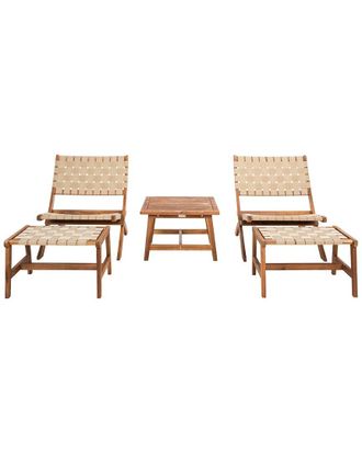 Safavieh Darryl Outdoor 3Pc Natural Set