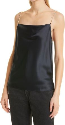 Cami NYC Busy Silk Camisole in Black at Nordstrom, Size Xx-Small