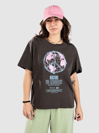 Rvca Global Easy T-Shirt schwarz