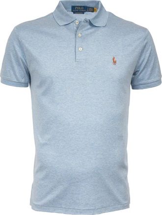 Polo Ralph Lauren Polo - Heren - Polos - Blauw - S - Katoen - Tops