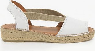 Toni Pons Womens Toni Pons ETNA Womens Slingback Sandals Blanc - White - Size: 6