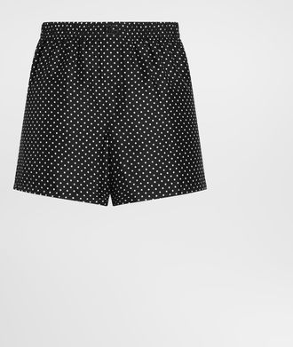 Dolce & Gabbana Polka Dot-print Silk Twill Boxer Shorts - Man Underwear And Loungewear Multicolor 3