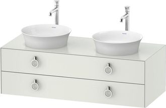 Duravit Tulip Blanco, Mueble De Ba&ntilde;o Colgado En La Pared, Ancho - Duravit