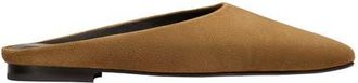 Margaux Eyewear The Clara Mules in Cedar Suede at Nordstrom, Size 37.5