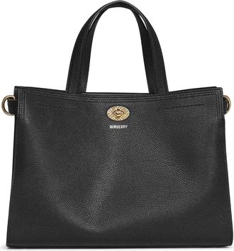 Burberry Borsa tote piccola Cotswolds Check - - Bags - Donna - Nero - ONE SIZE
