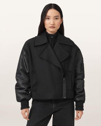 AllSaints Orla Wool Jacket