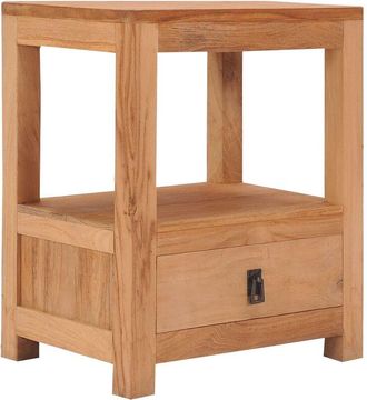 vidaXL Mesita de noche de madera maciza de mango 40x30x50 cm Vidaxl