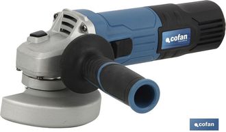 cofan Cofan - Amoladora 900w &Oslash;115/125mm Velocidad Variable, Amoladora Angular De 900 W Con Velocidad Variable Para Discos De &Oslash;115/125 Mm, Con Interruptor Ho