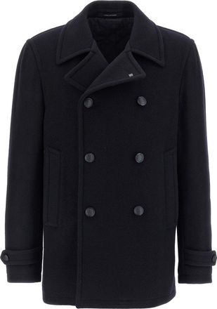 Tagliatore Blue Monaco coat