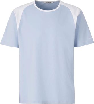 Wales Bonner T-shirt in cotone biologico - Blu