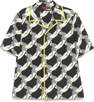 Gucci Twisted Surf On Pop Print Shirt