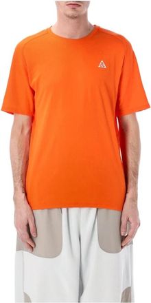 Nike ACG Solar Chase Dri-FIT T-shirt met korte mouwen - Heren - Sportshirts - Oranje - XL - Polyester - Fitness