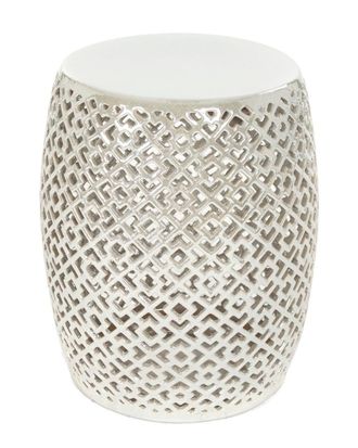 Zentique Lorin Garden Stool Grey