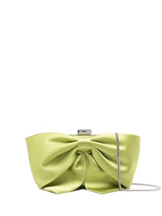 Sachin & Babi Clutch con fiocco - Verde