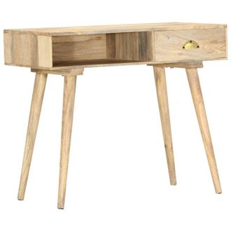 vidaXL Tavolo Consolle 90x45x75 cm in Legno Massello di Mango - Vidaxl