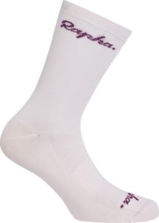 Rapha Logo Socks Velosocken - Unisex | wei&szlig;/grau