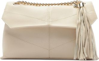 Arezzo Small Sonya Leather Crossbody Bag in Panacota at Nordstrom