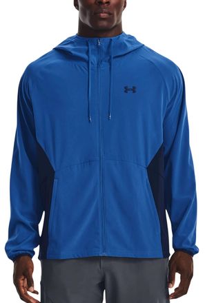 Under Armour Mens UA Stretch Woven Hooded Jacket (as1, alpha, l, regular, regular, Large)