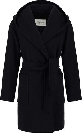 Max Mara Rialto Camel Wool Robe Coat