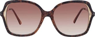 Nine West Brown Butterfly Ladies Sunglasses 10265165.KHL BRNBRN