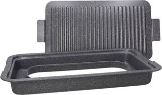 Tognana Barbecue Grill Rettangolare Alluminio Grigio