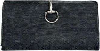 Gucci Pre-owned Wallets, female, Black, Size: ONE SIZE Pre-owned Vintage Wallet