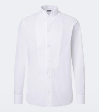 Tom Ford Camicia in popeline di cotone