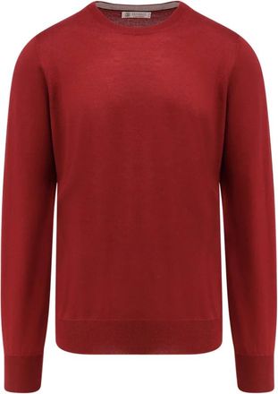 Brunello Cucinelli Uomo, Maglie, Rosso, M, new